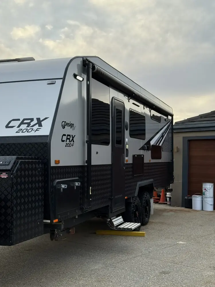 Design RV CRX caravan detailed, Perth