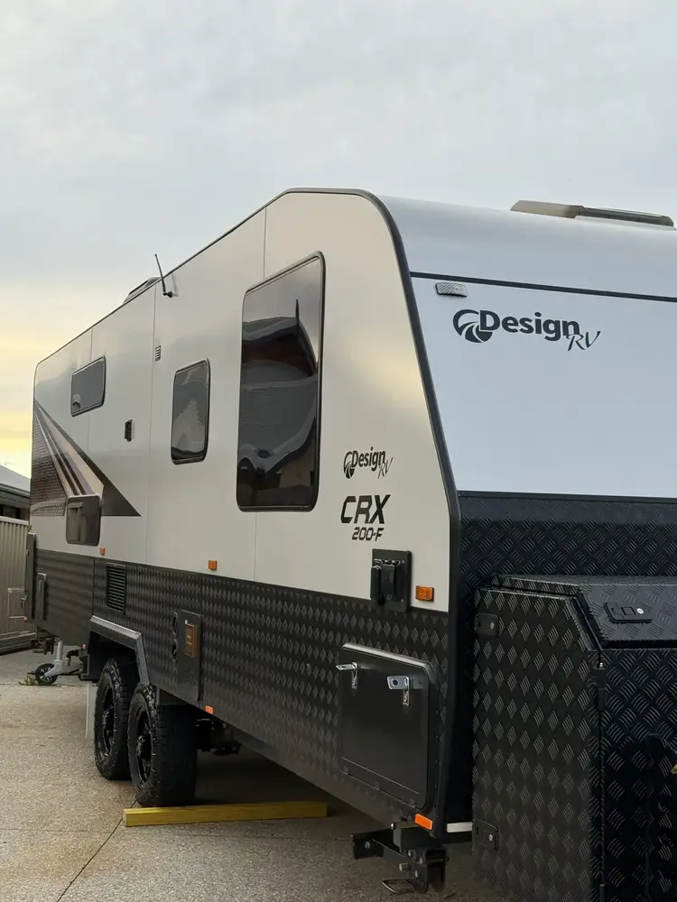Caravan awning and roofline, Perth